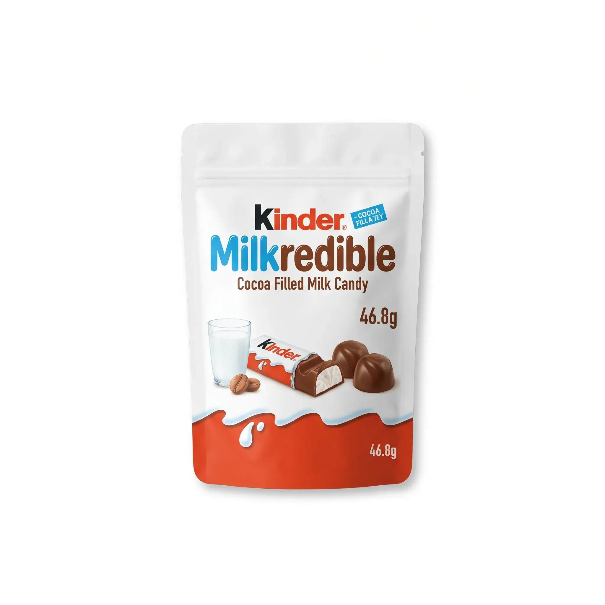 Kinder Milkredible Cocoa Filled Milk Candy 46.8g