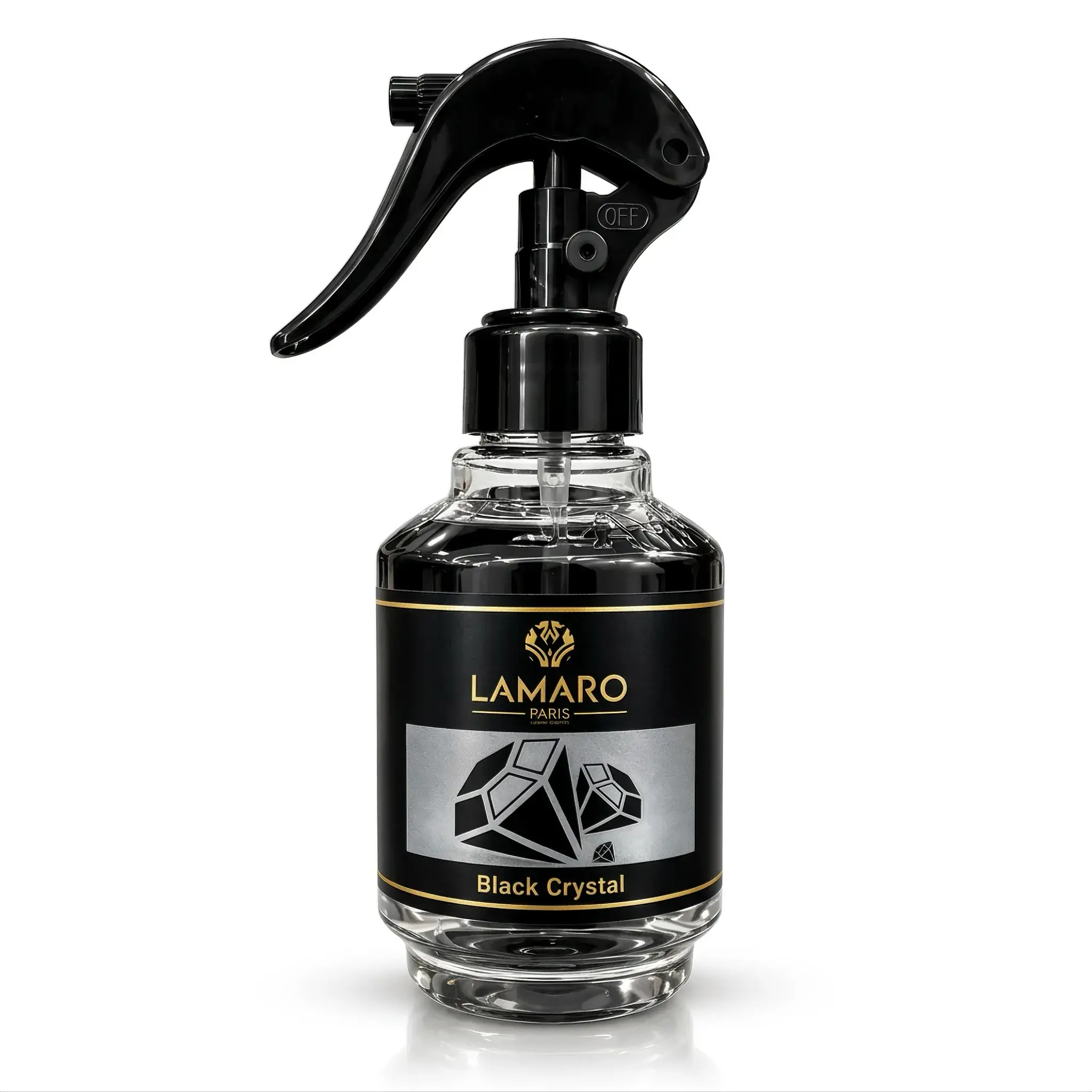 Lamaro Paris Black Crystal Air Freshener Spray