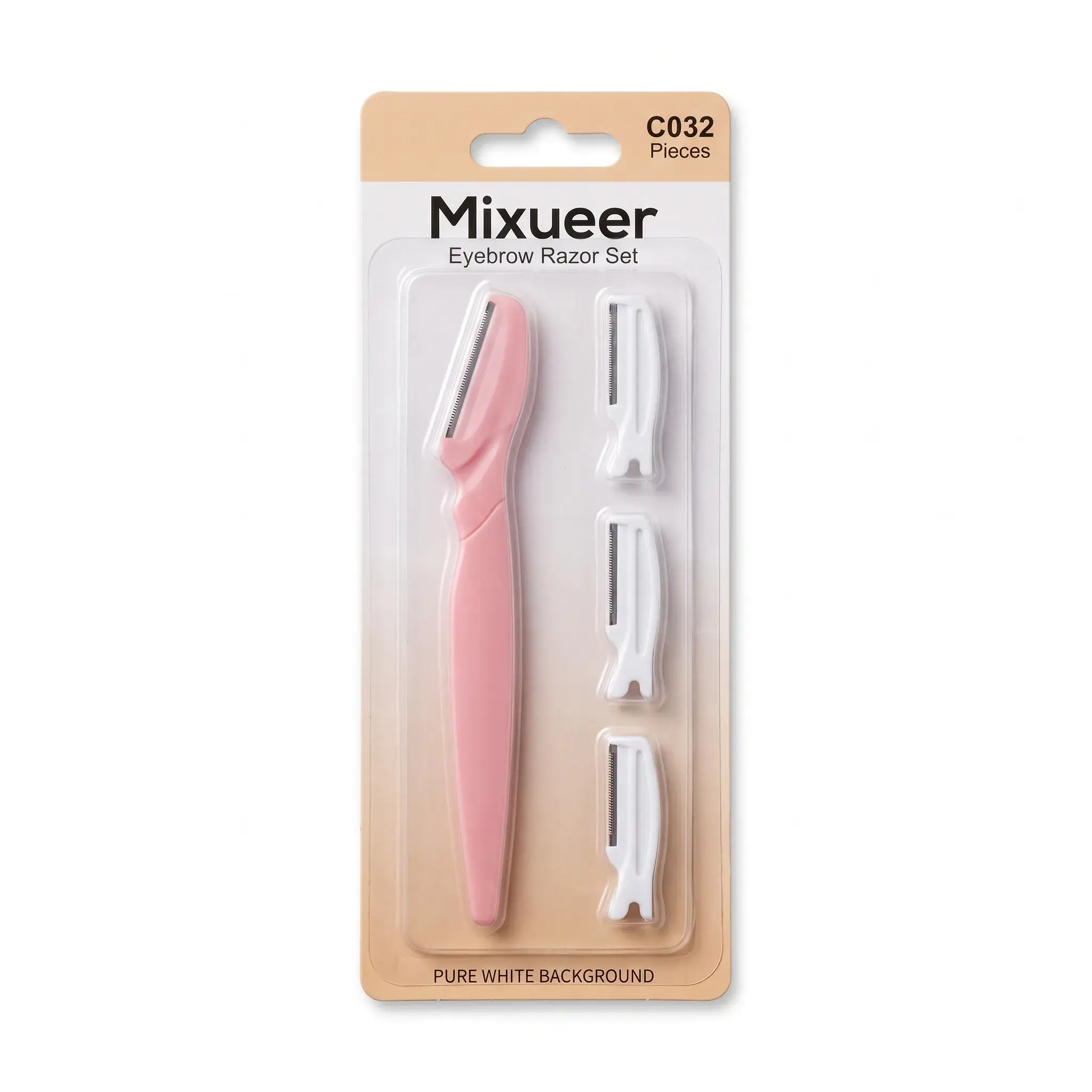 Mixueer Eyebrow Razor Set 4 Pieces C032