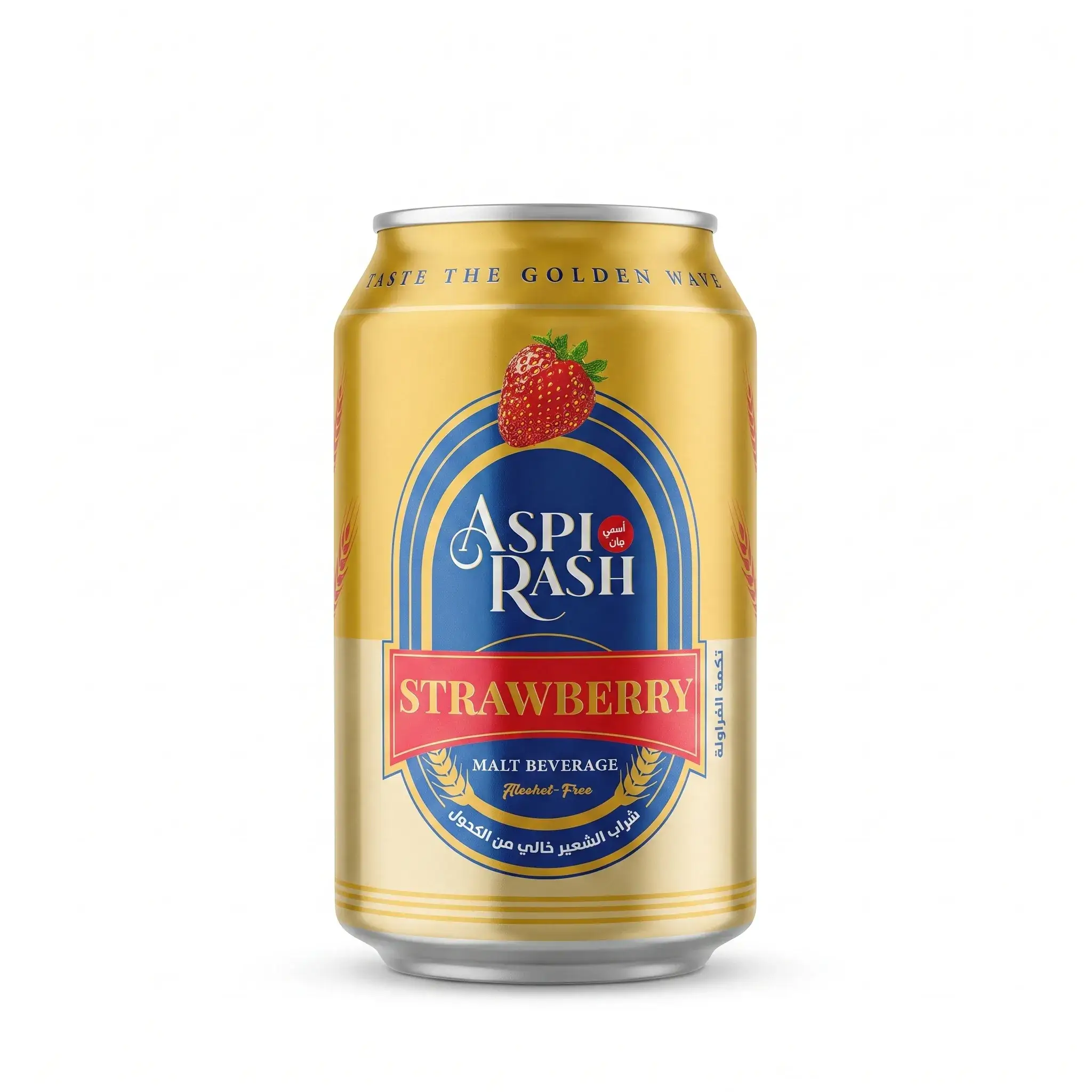 Aspi Rash Strawberry Malt Beverage