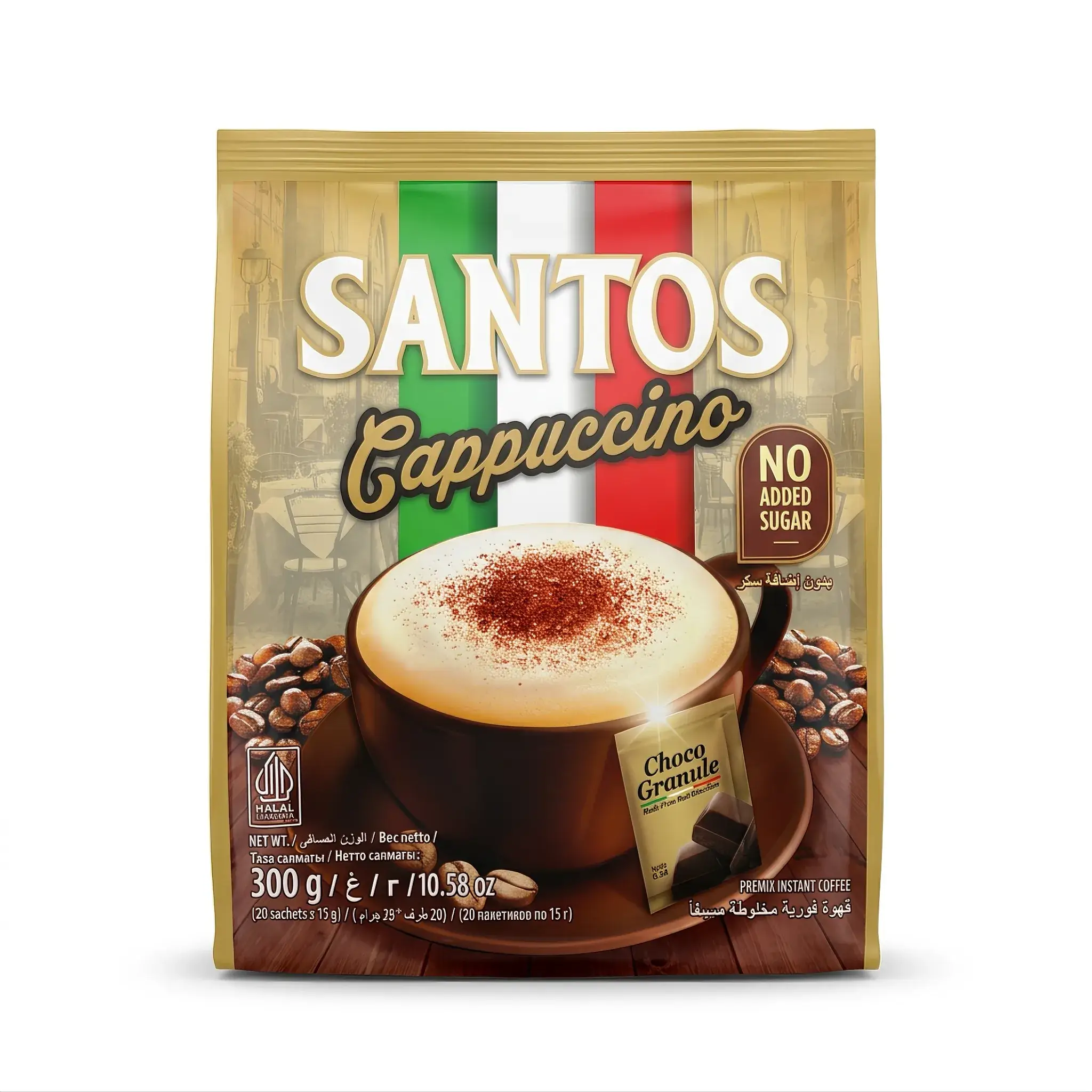 Santos Cappuccino No Added Sugar