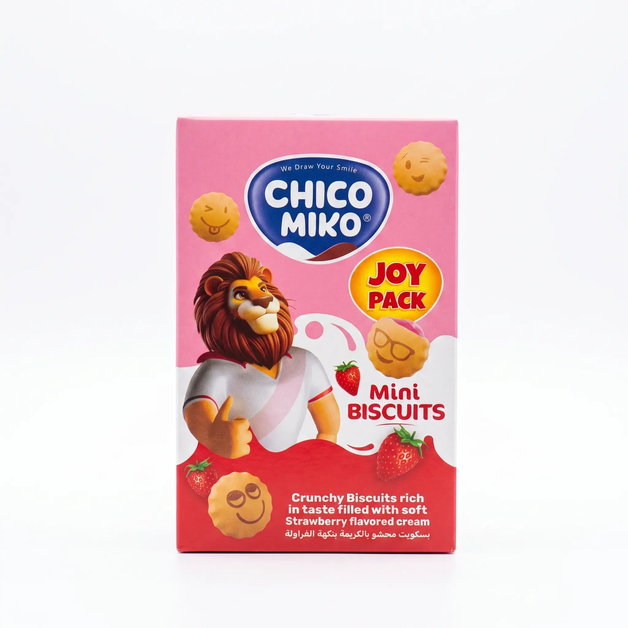 Chico Miko Strawberry Filled Mini Biscuits