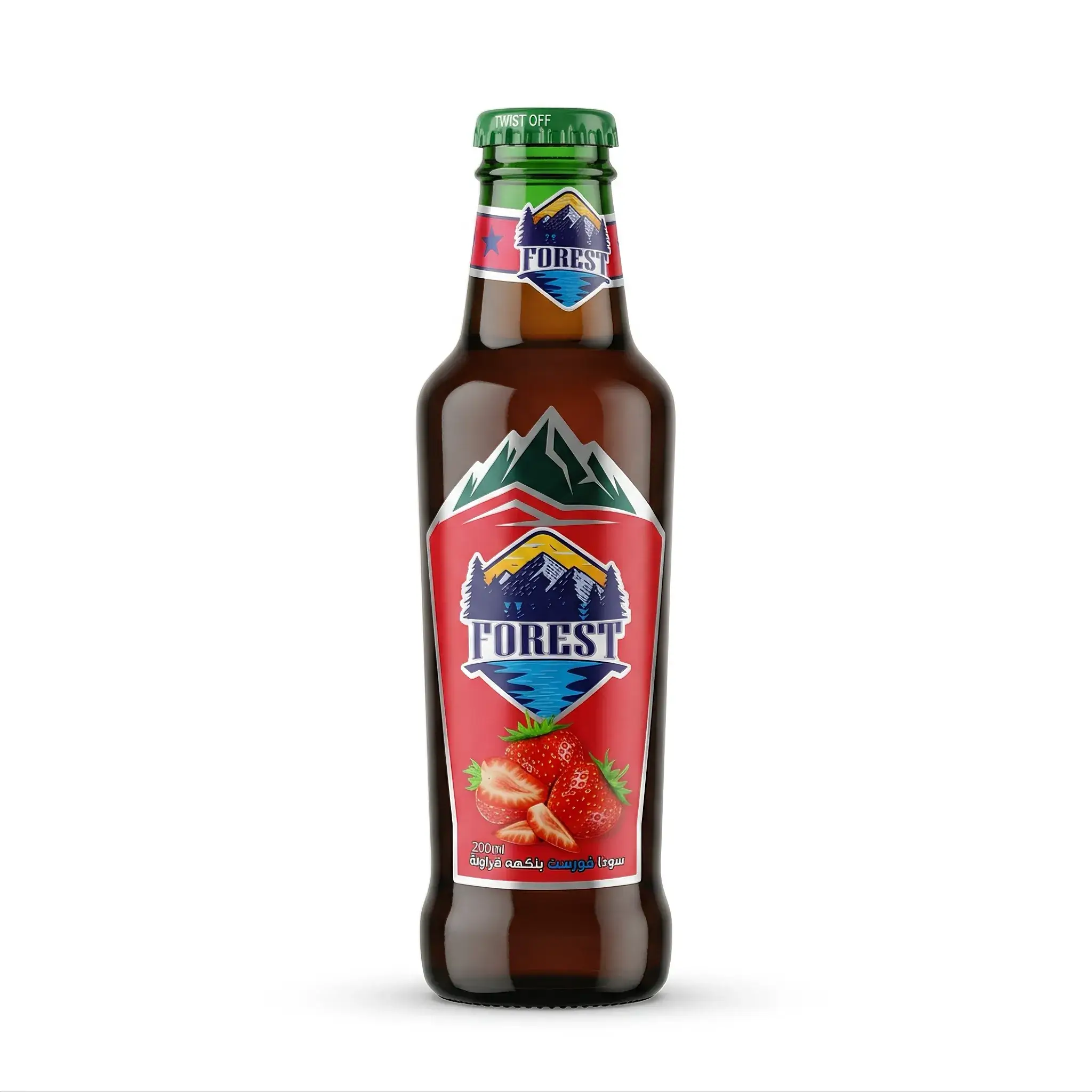 Forest Strawberry Flavored Malt Beverage