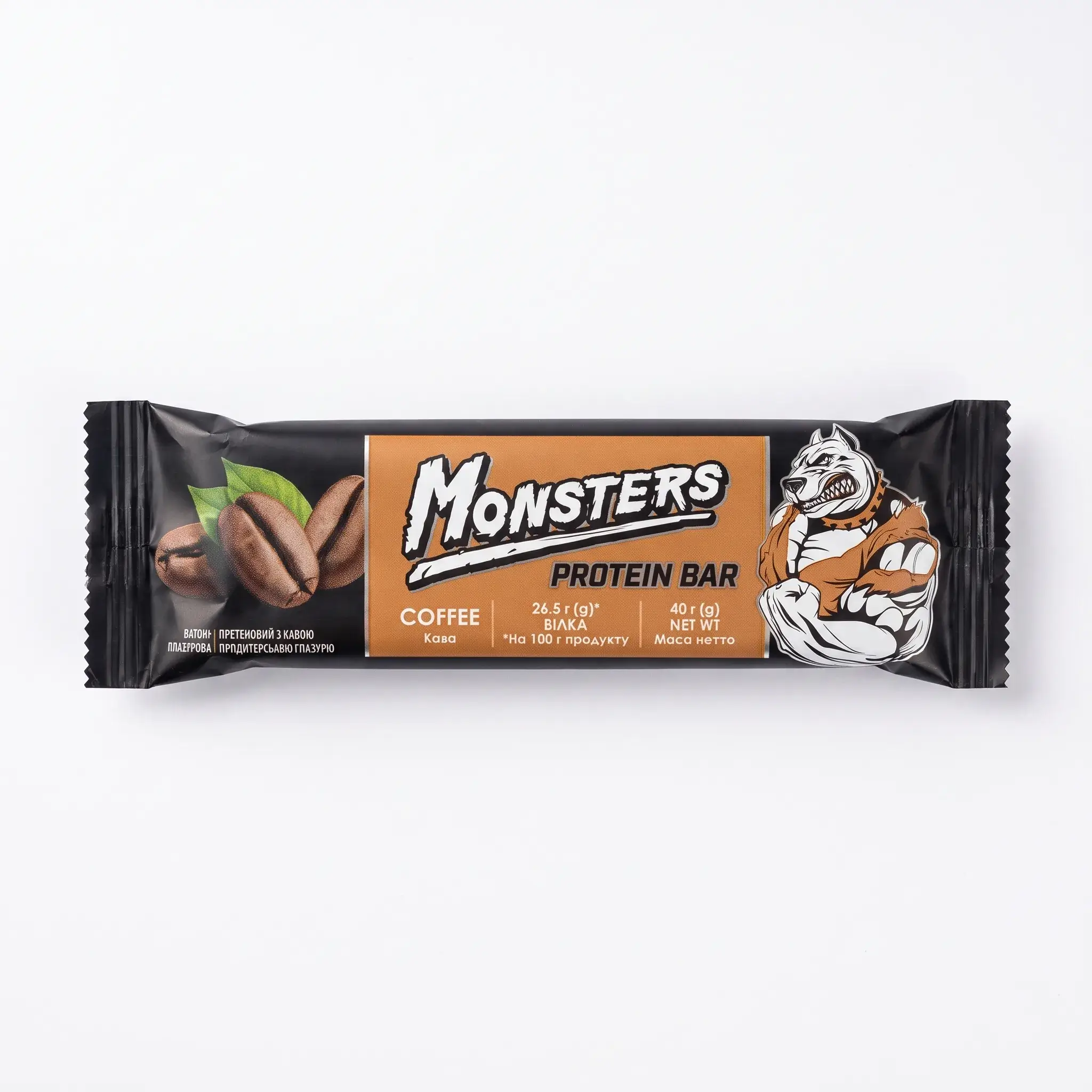 Monsters Coffee Protein Bar