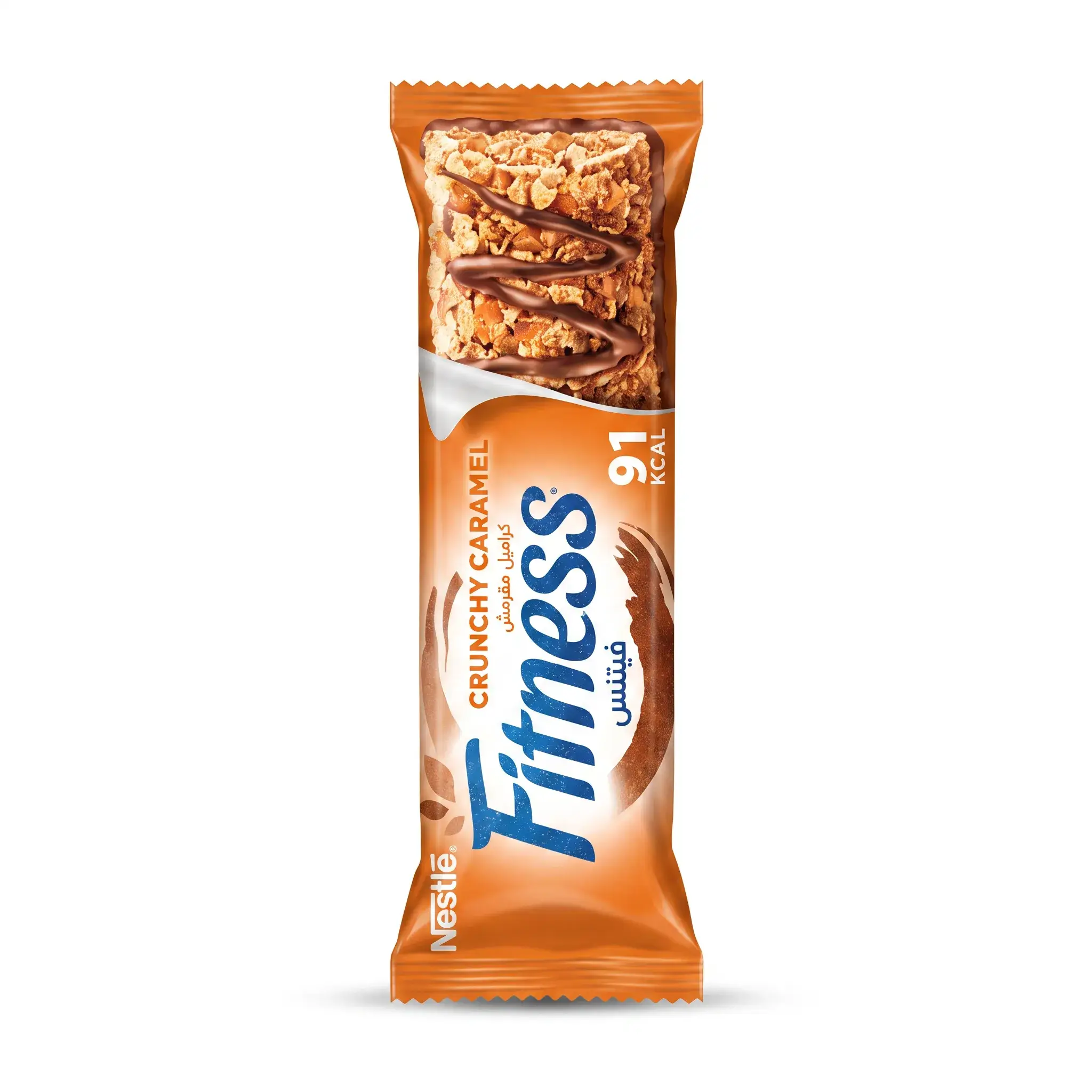 Nestle Fitness Crunchy Caramel Cereal Bar
