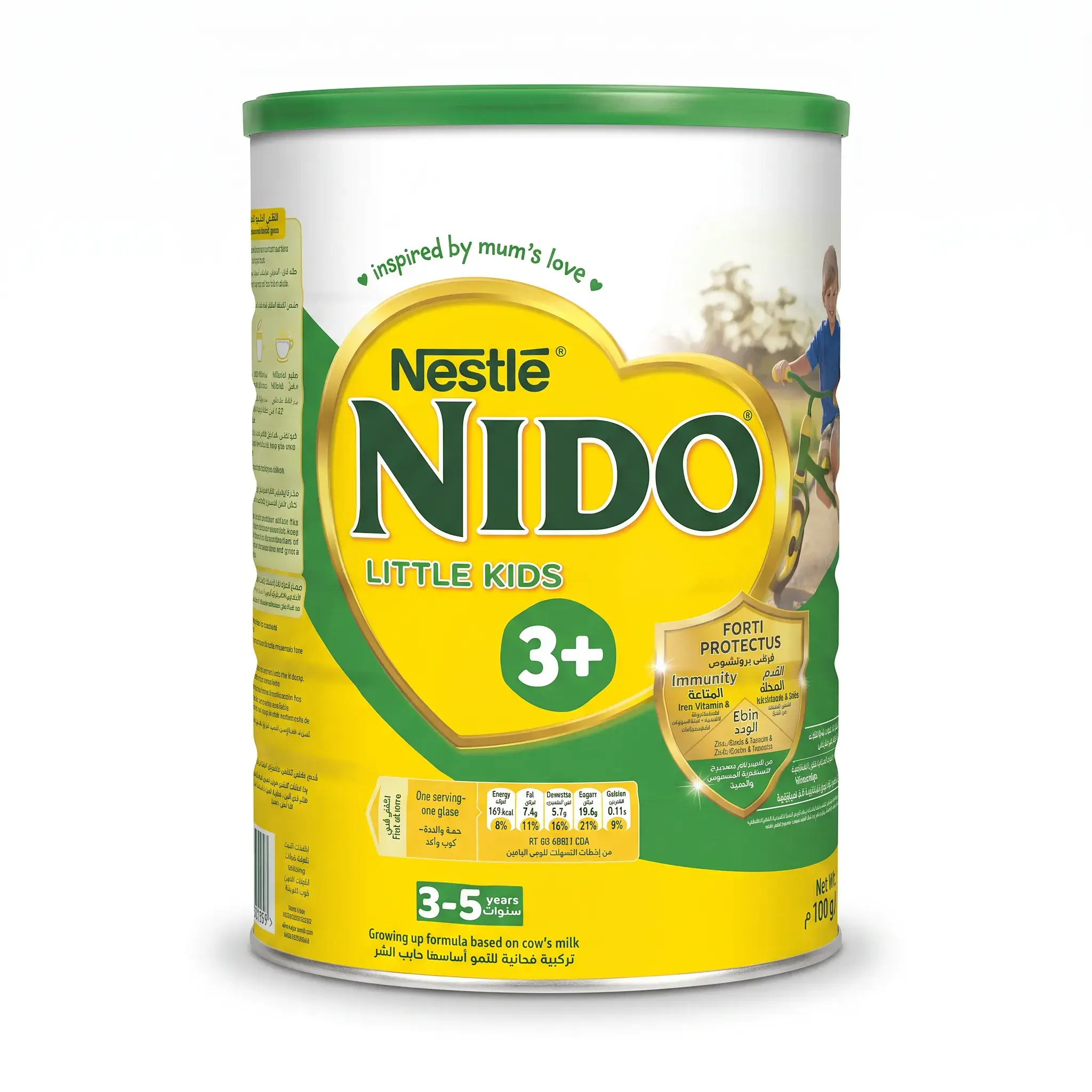 Nestle Nido Little Kids 3+ Growing Up Milk Powder-1800g