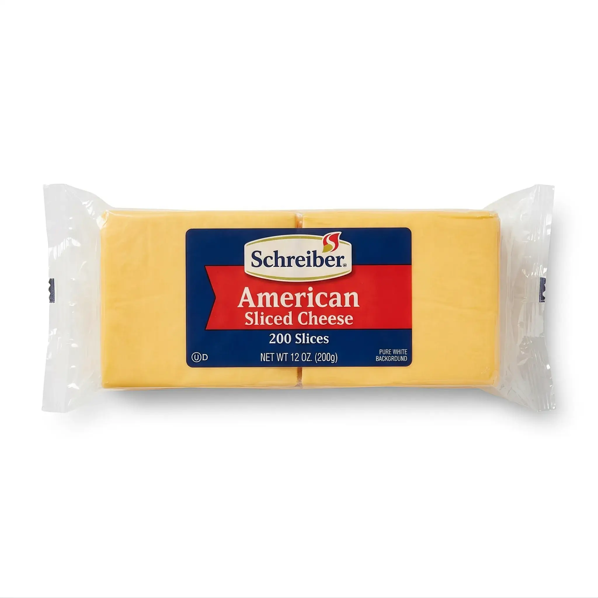 Schreiber Sharp American Sliced Cheese 200 Slices