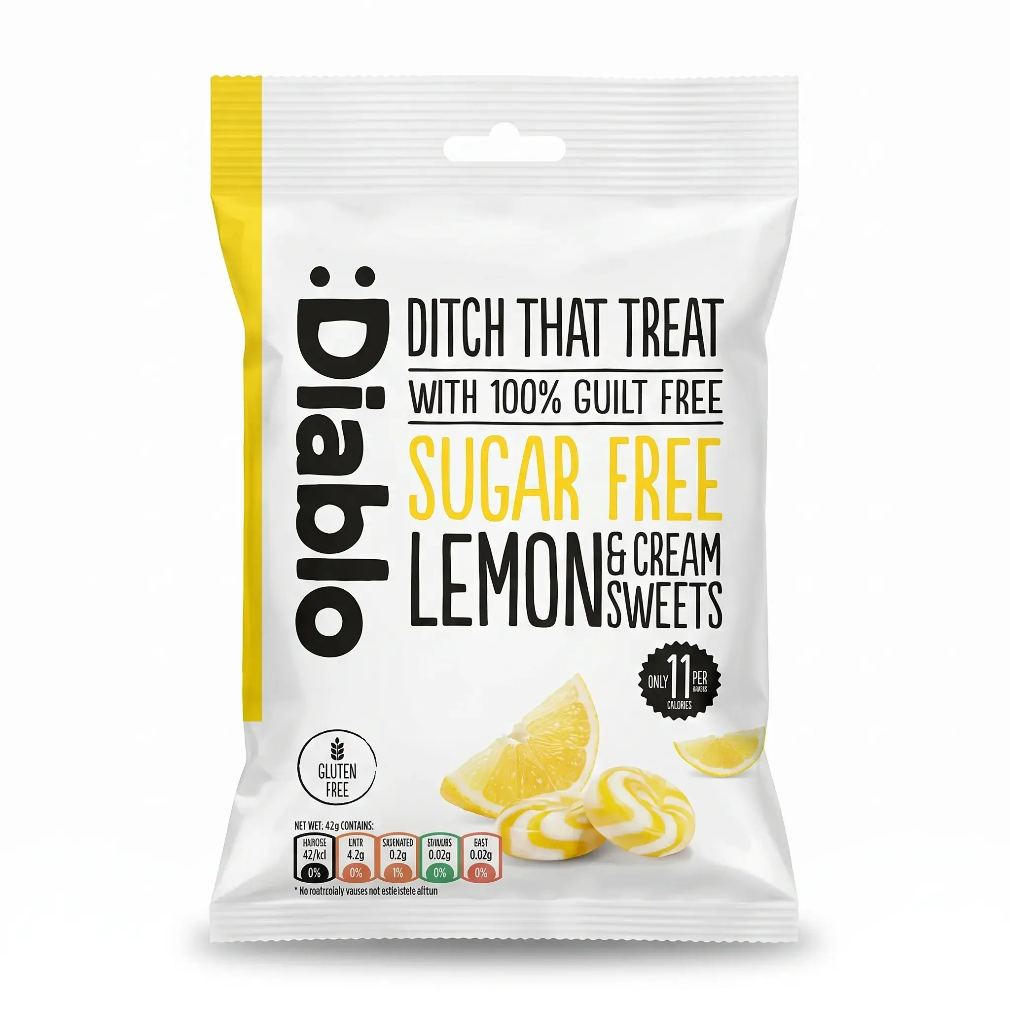 Diablo Sugar Free Lemon & Cream Sweets