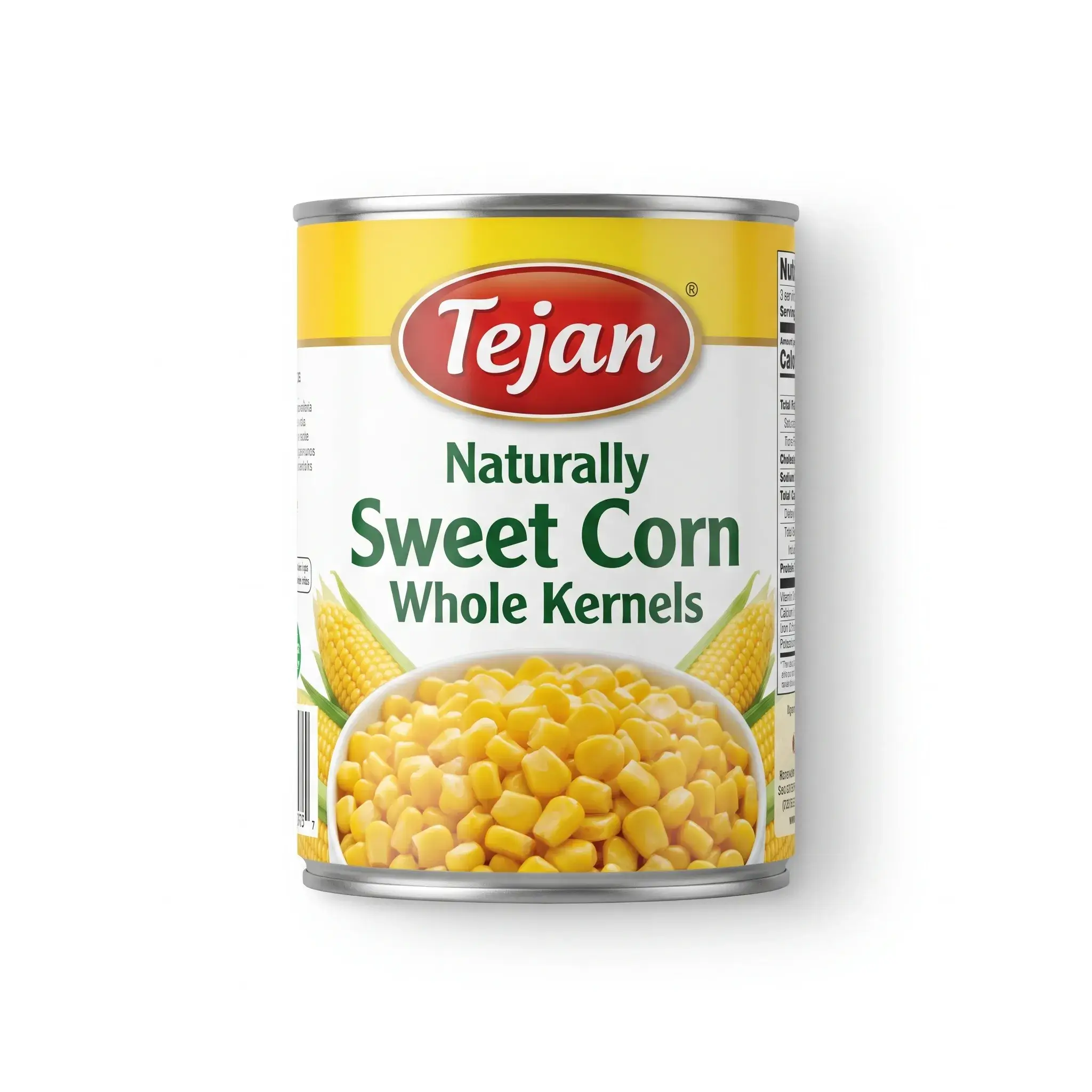 Tejan Naturally Sweet Corn Whole Kernels