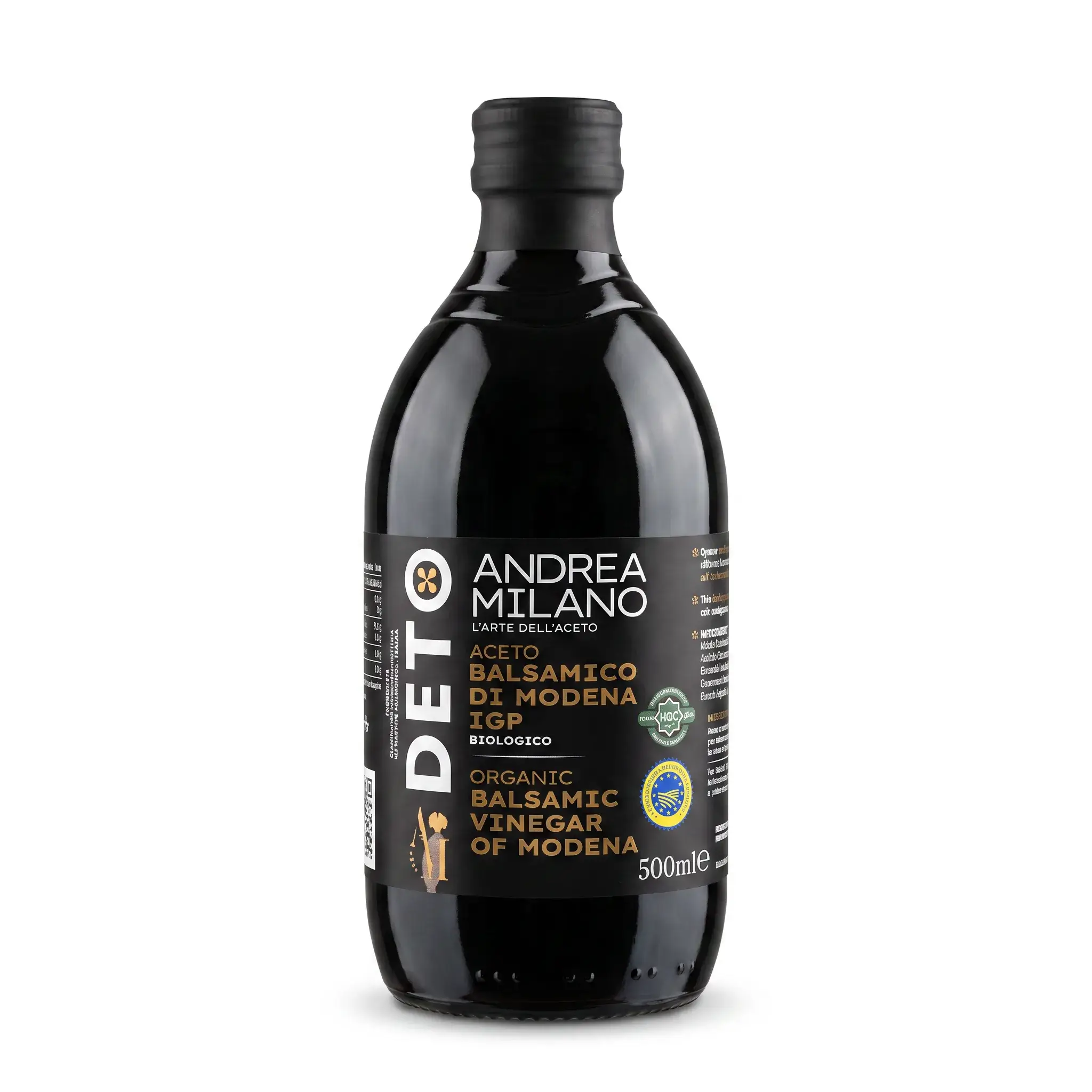 Andrea Milano Deto Organic Balsamic Vinegar of Modena IGP
