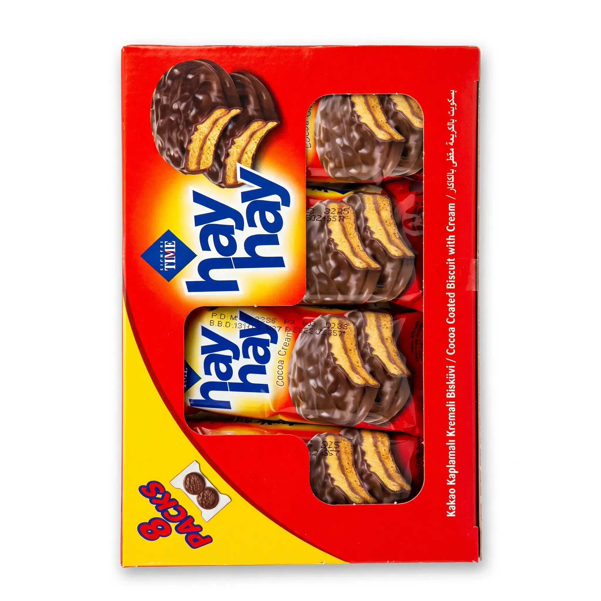 Hay Hay Cocoa Coated Biscuit with Cream