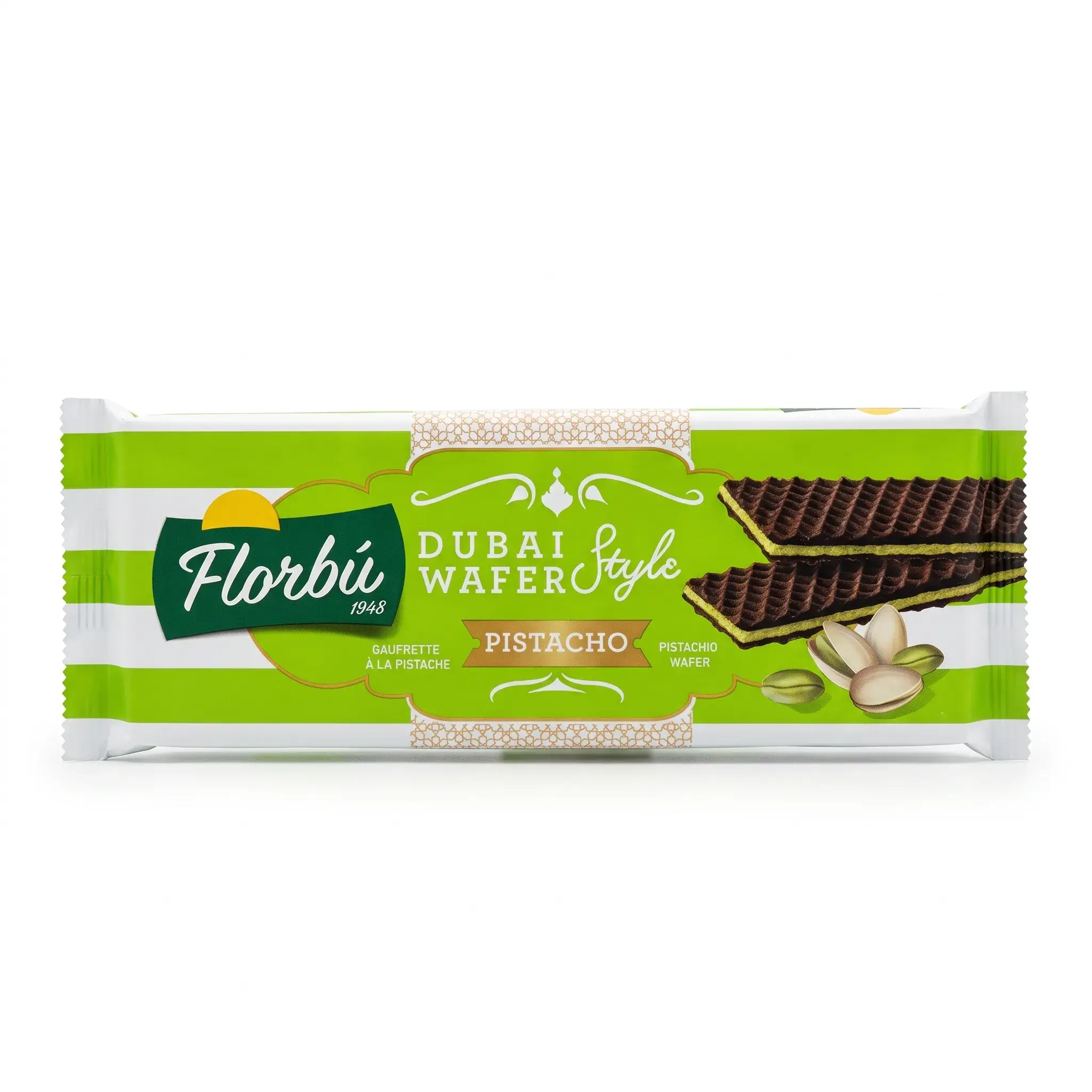 Florbú Dubai Style Pistachio Wafer