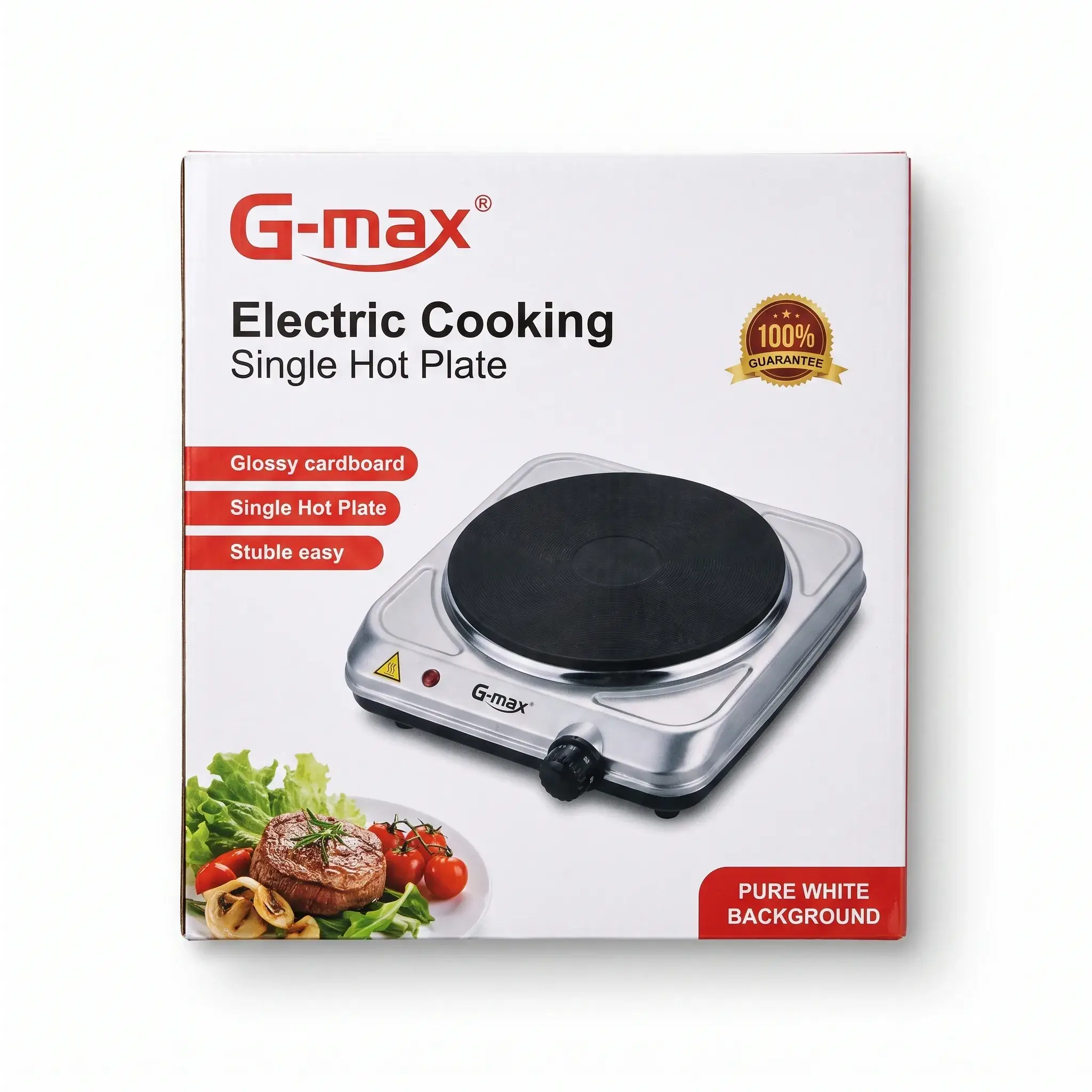G-max Electric Cooking Single Hot Plate (4 pcs)