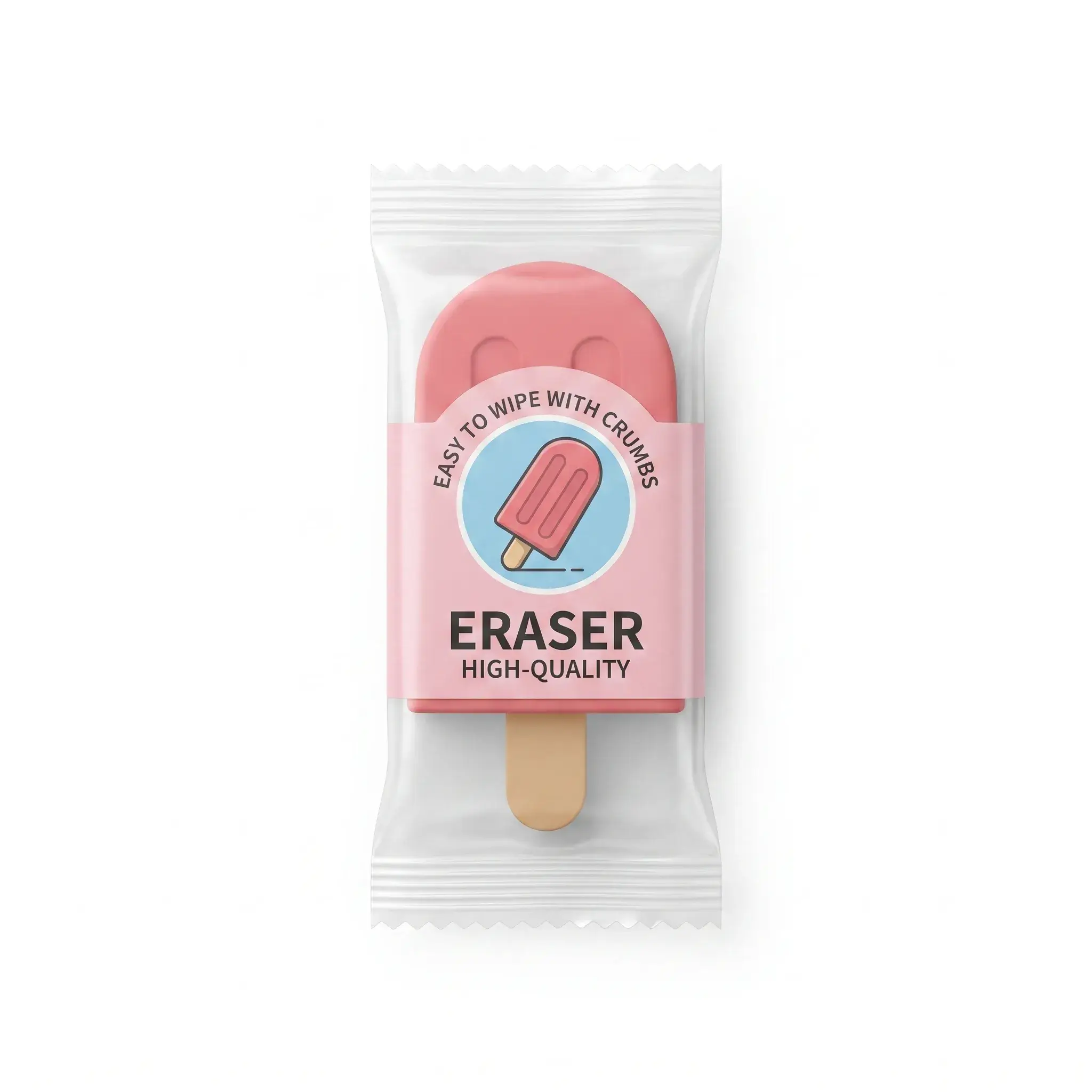Popsicle Shaped Eraser
