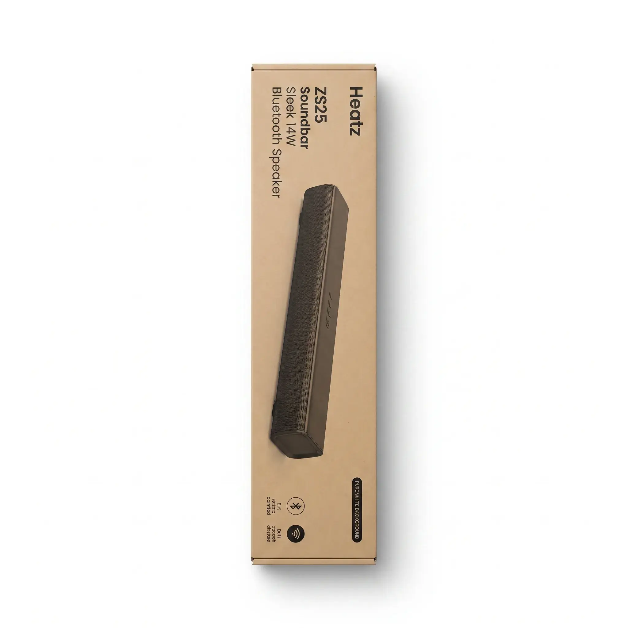 Heatz ZS25 Soundbar Sleek 14W Bluetooth Speaker