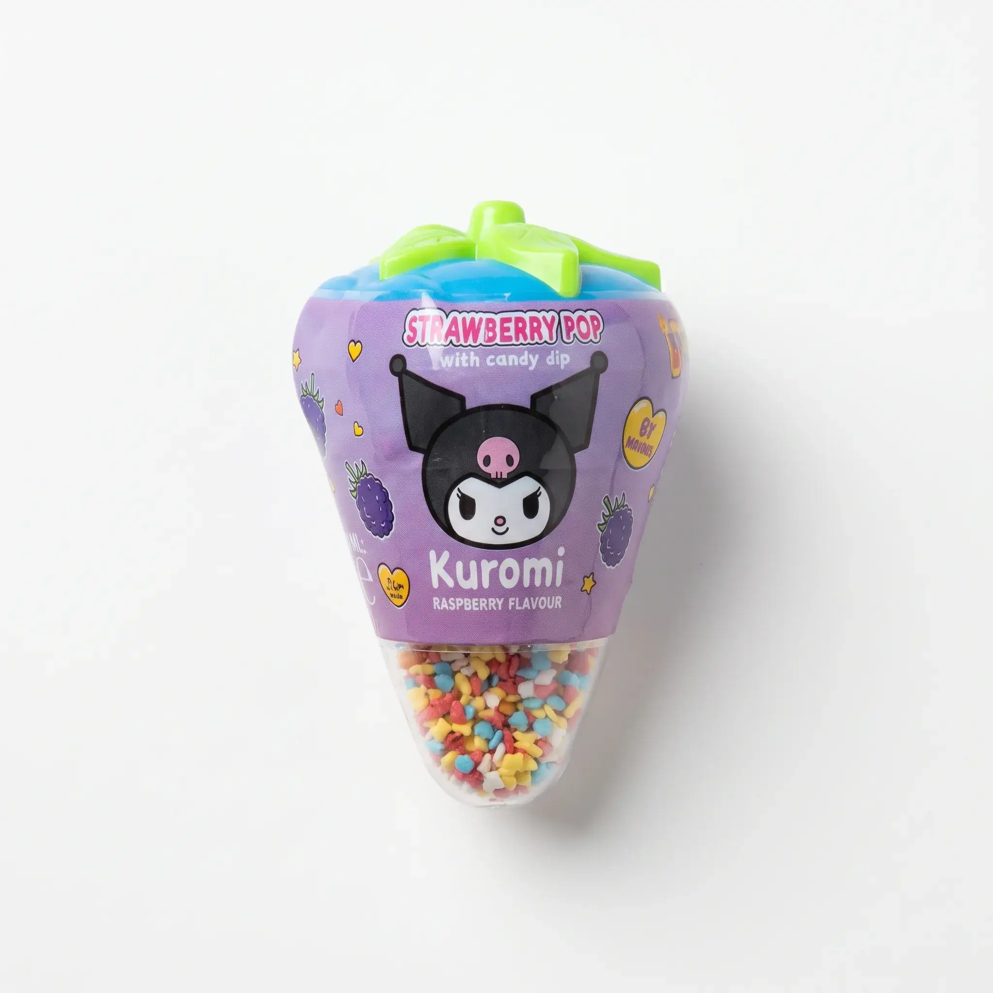 Strawberry Pop with Candy Dip - Kuromi Raspberry Flavour