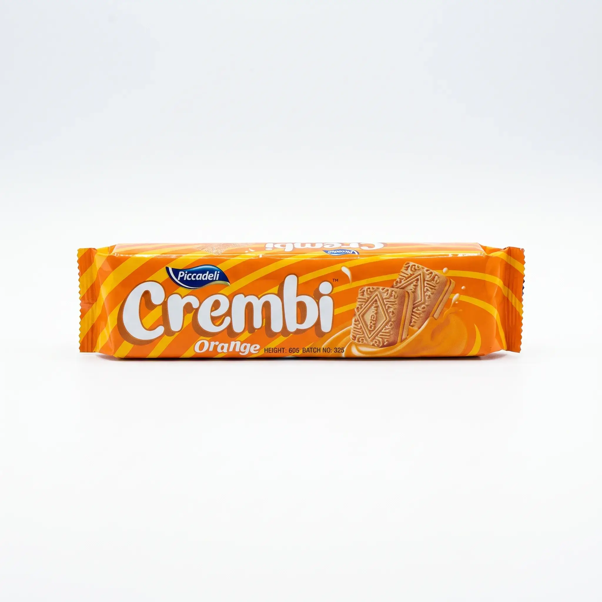Piccadeli Crembi Orange Flavored Cream Biscuits 84g