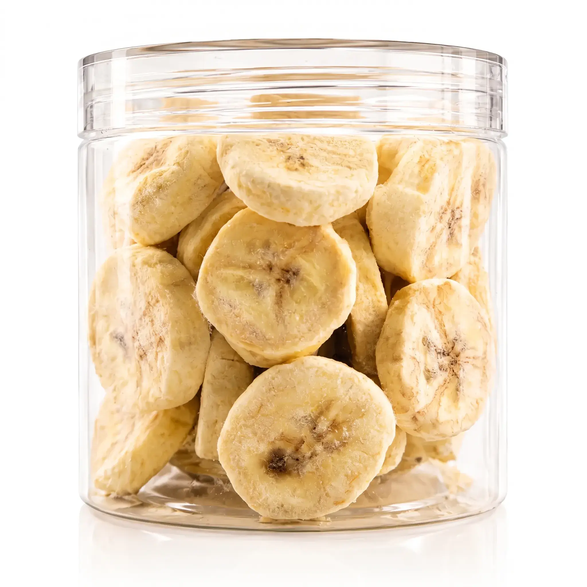 Freeze-Dried Banana Slices Jar