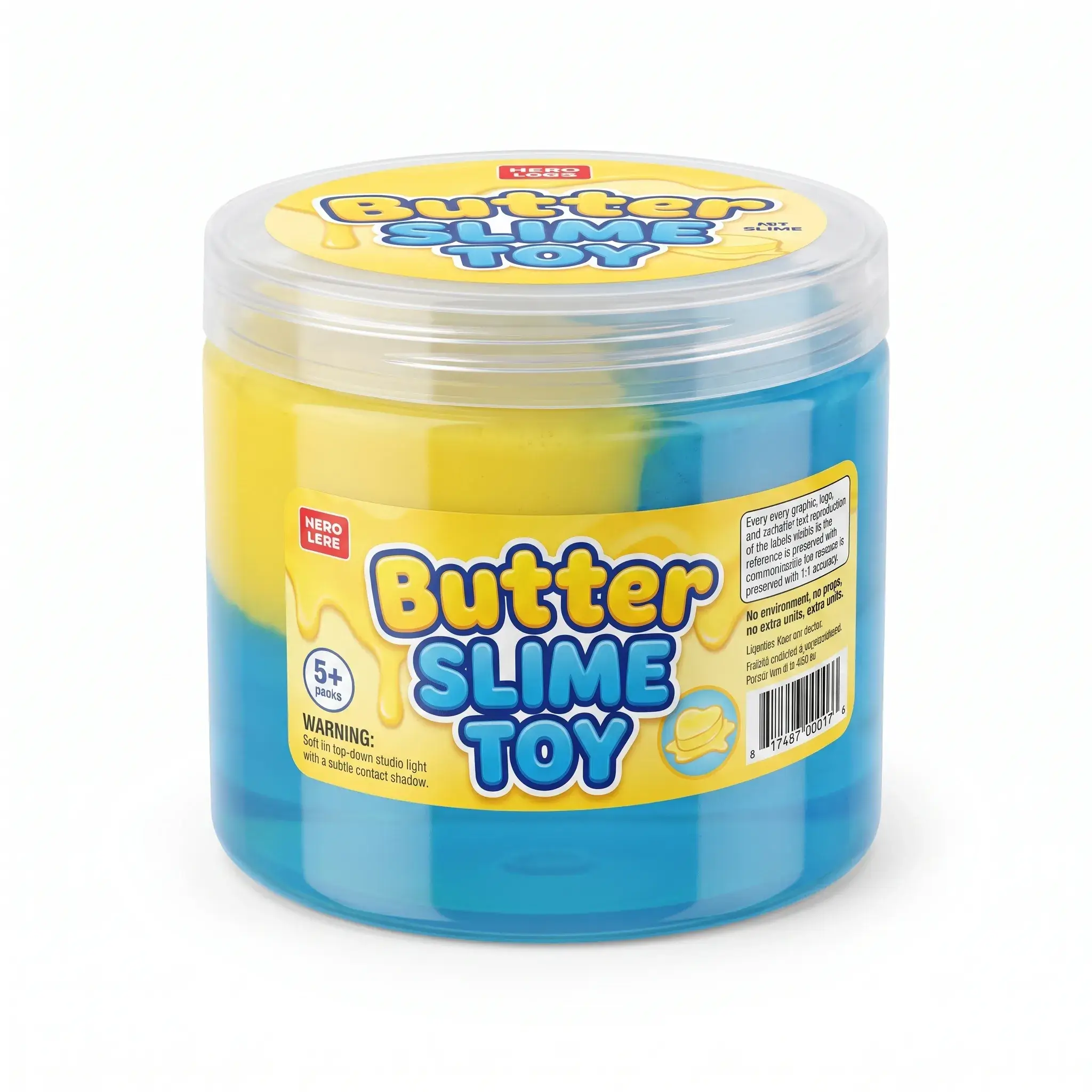 Butter Slime Toy