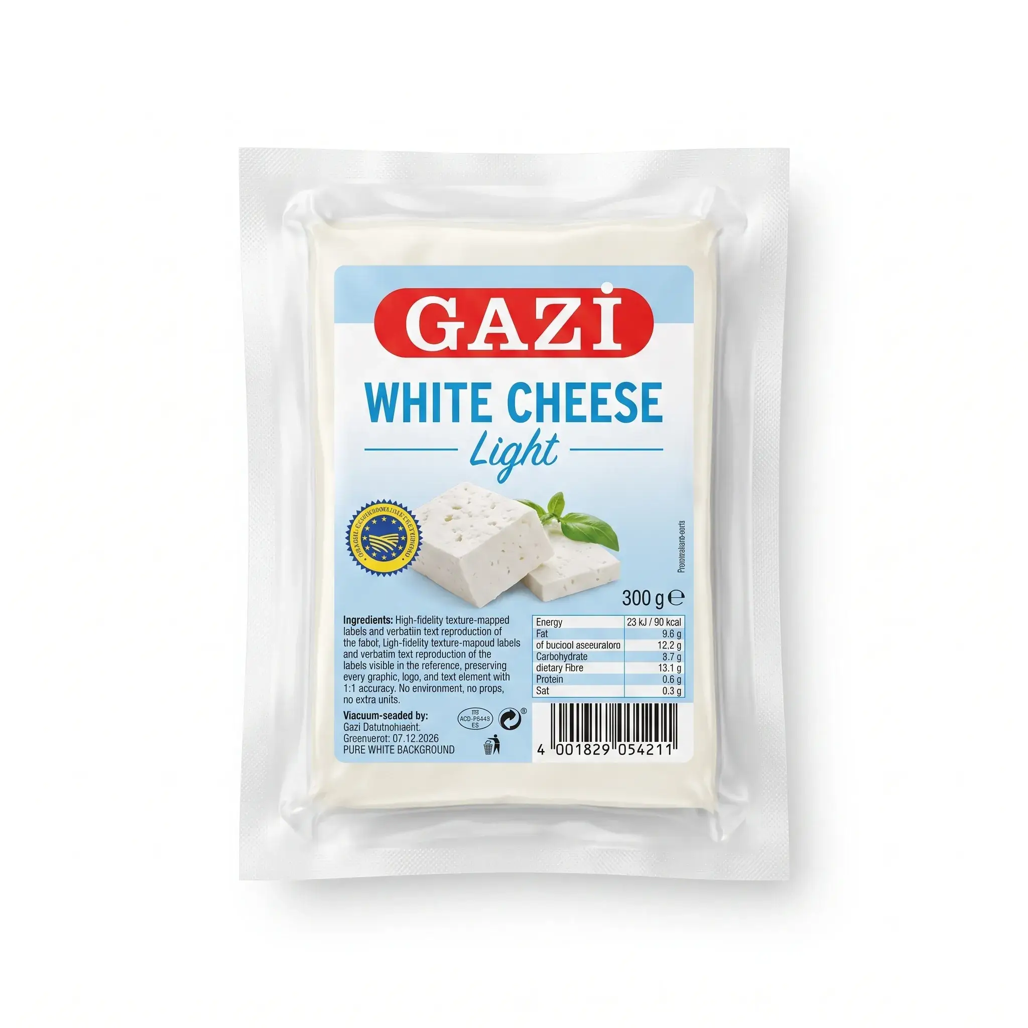 Gazi White Cheese Light
