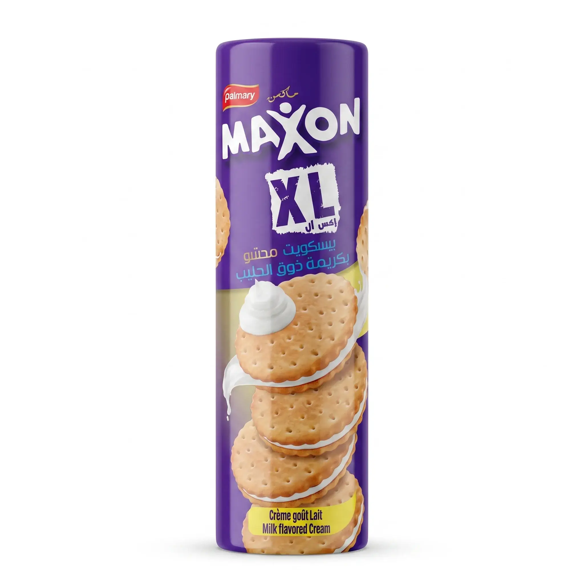 Palmary Maxon XL Biscuits with Milk Flavored Cream