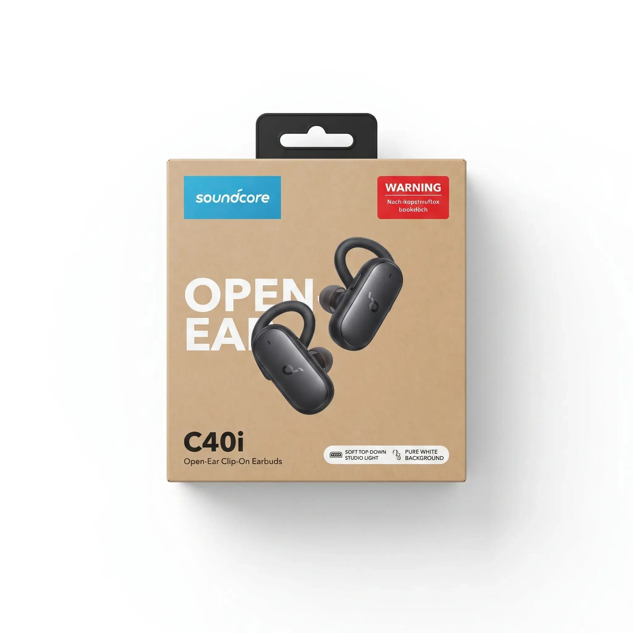 Soundcore C40i Open-Ear Clip-On Earbuds