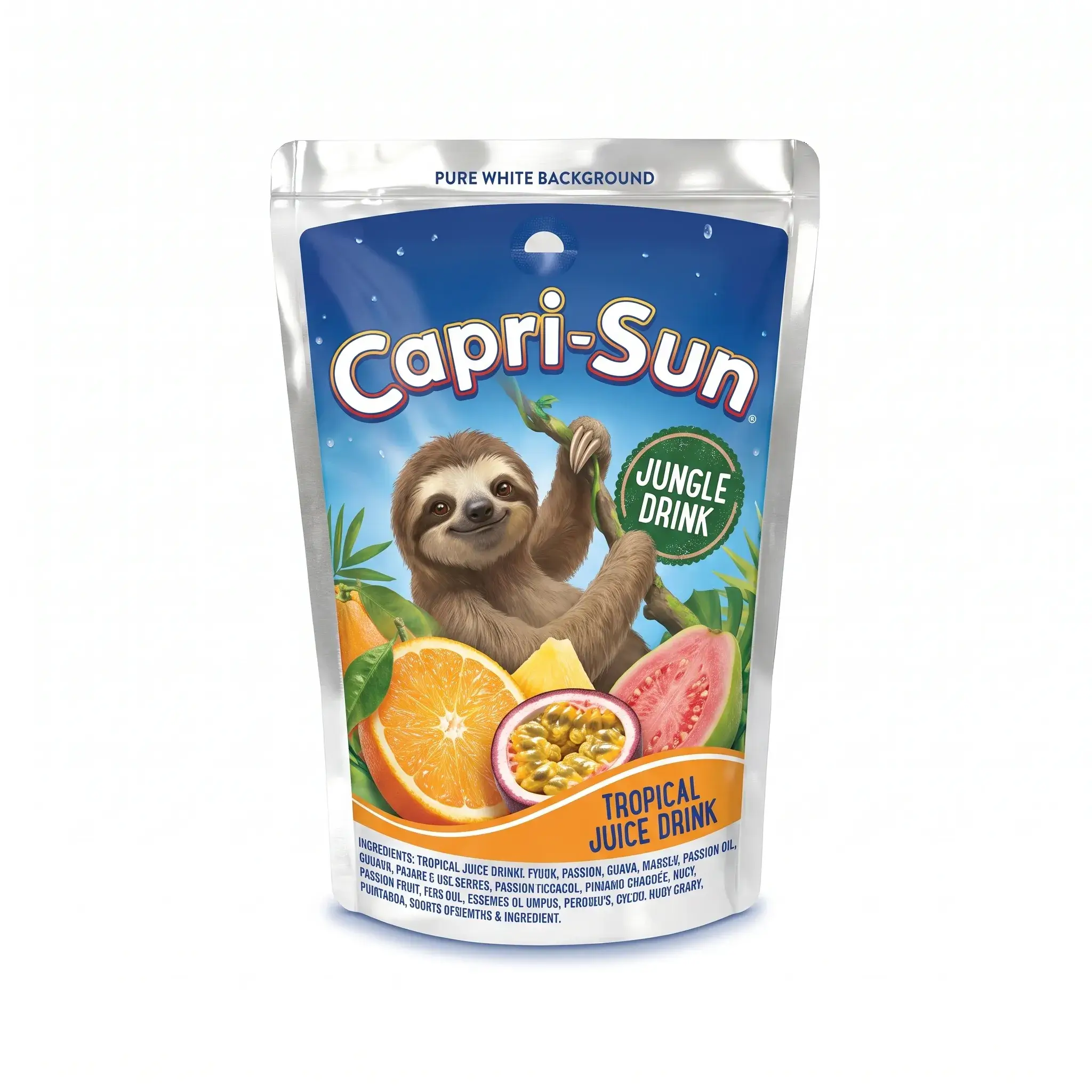 Capri-Sun Jungle Drink Tropical Juice Drink 200ml