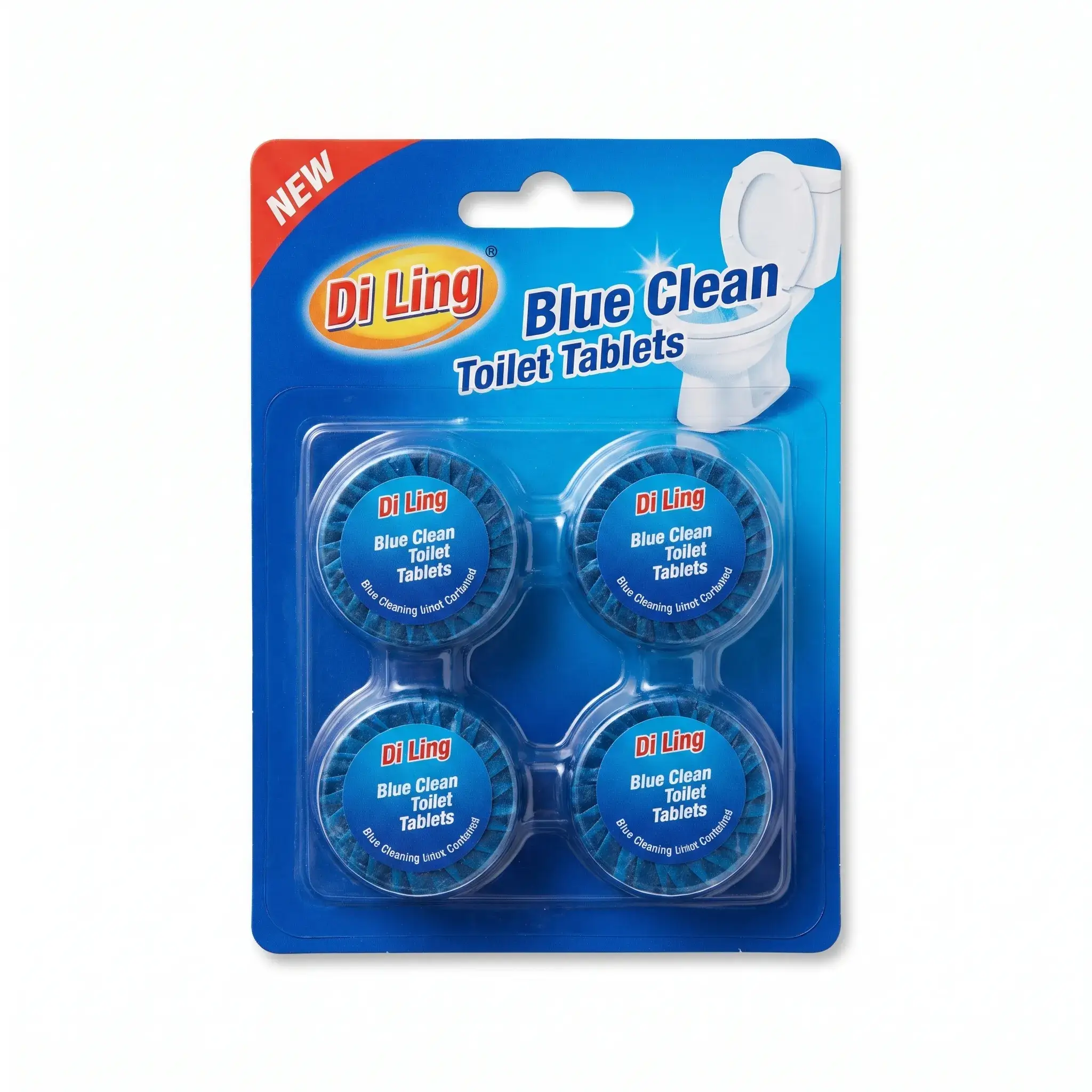 Di Ling Blue Clean Toilet Tablets