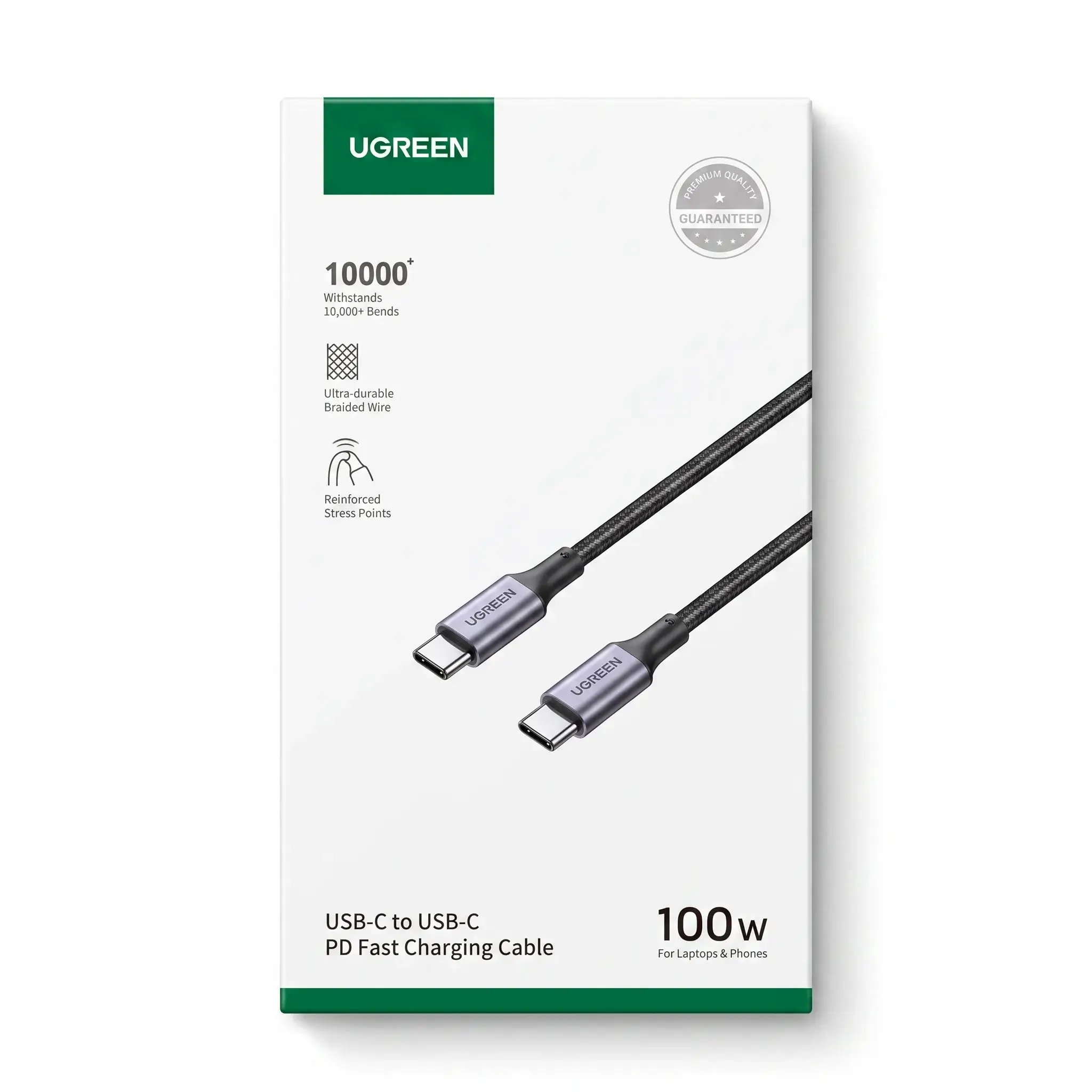 Ugreen USB-C to USB-C 100W PD Fast Charging Cable - 3m