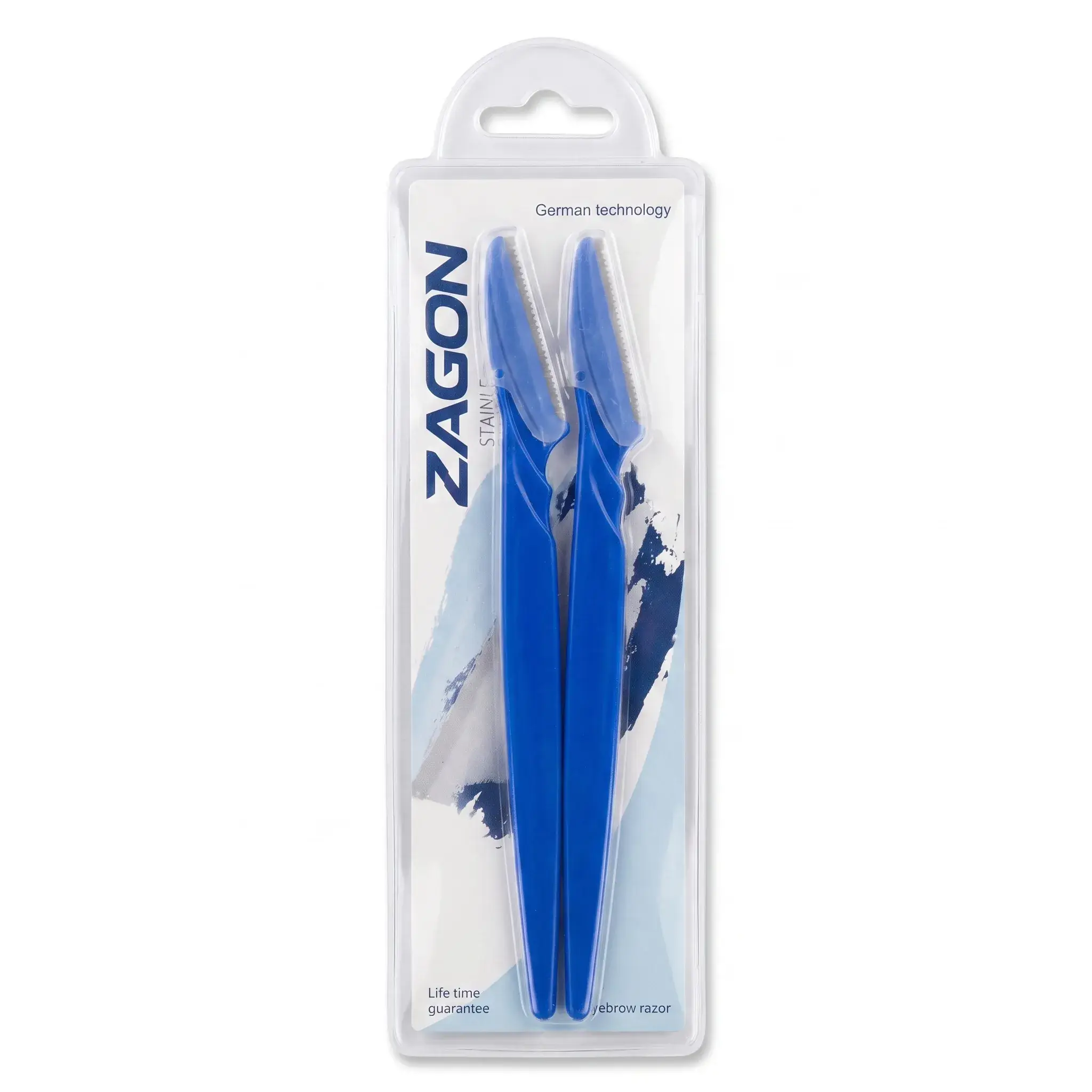 Zagon Eyebrow Razor 2 Pieces