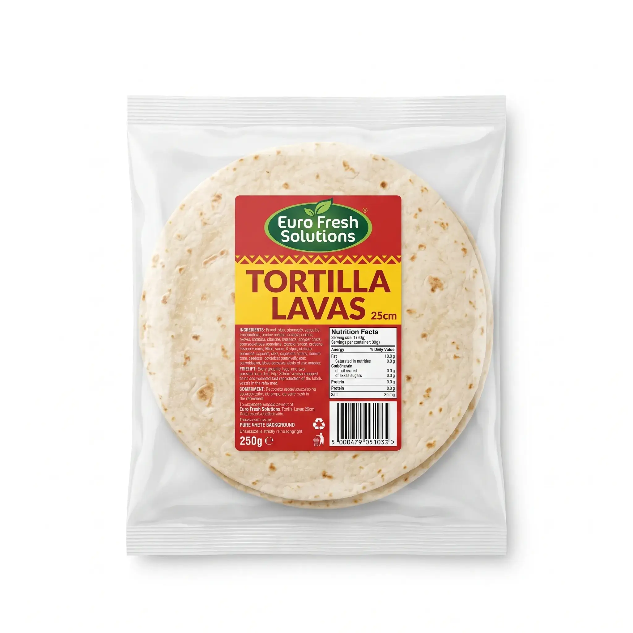 Euro Fresh Solutions Tortilla Lavas 25cm