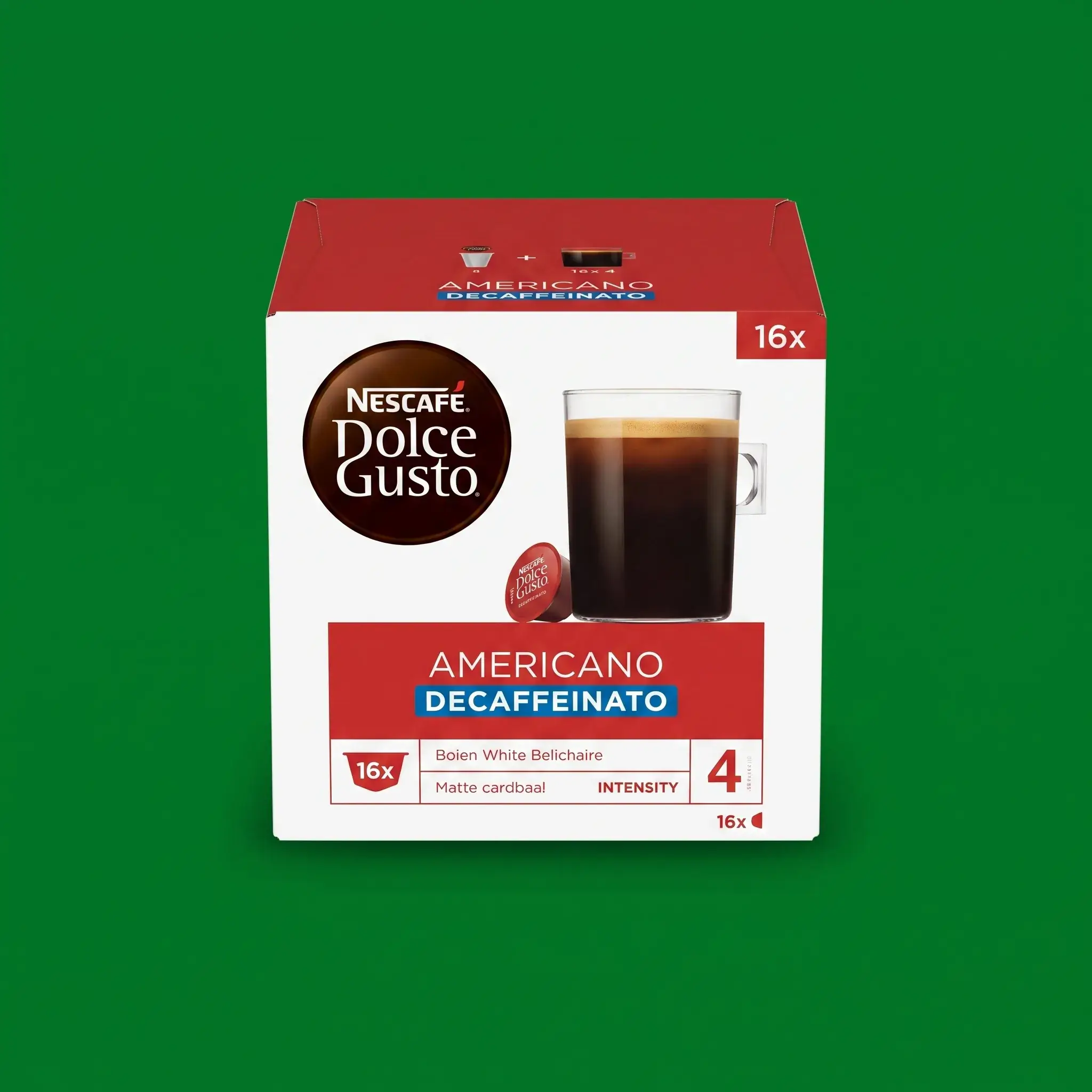 Nescafe Dolce Gusto Americano Decaffeinato Coffee Capsules