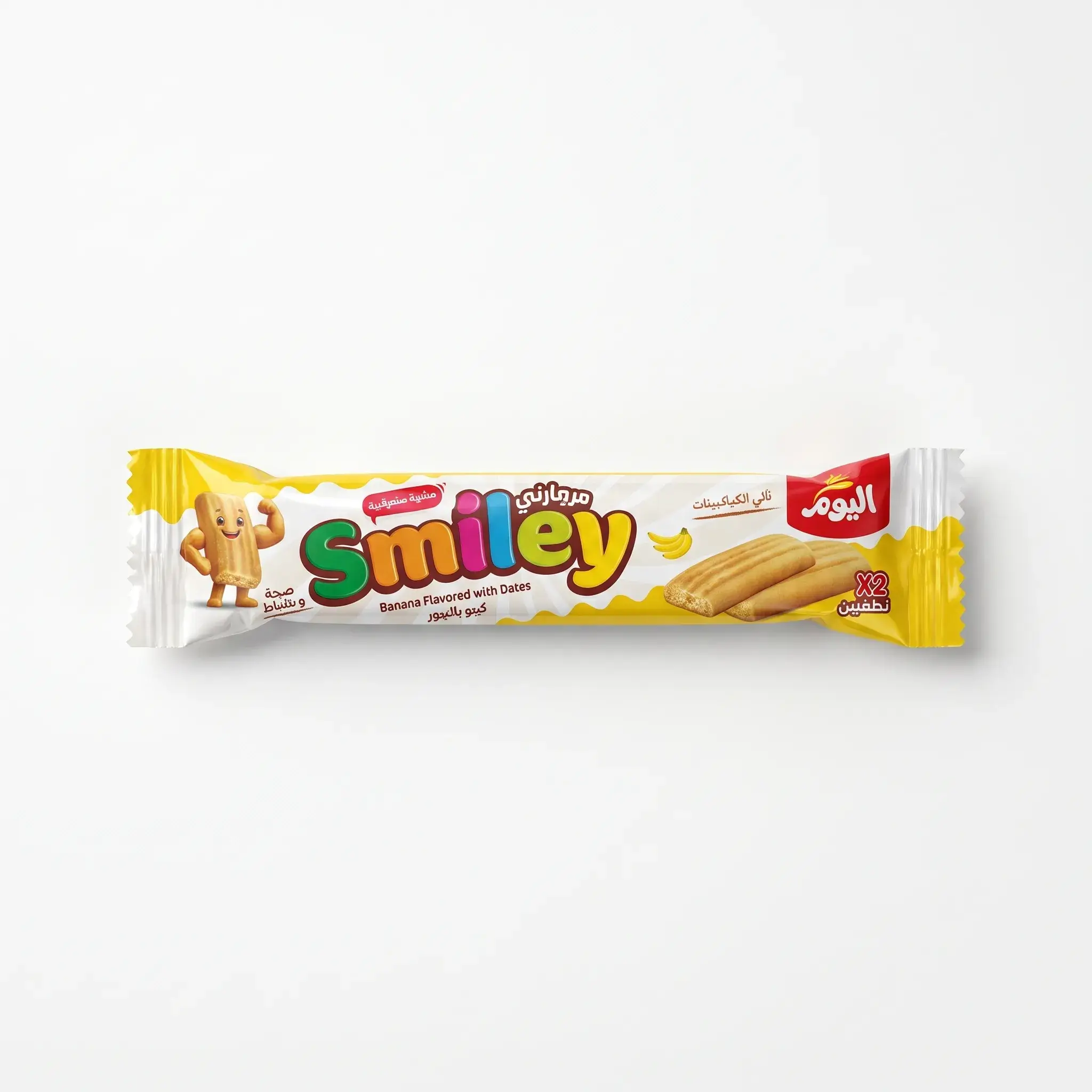 Al-Youm Smiley Banana Flavored Sticks