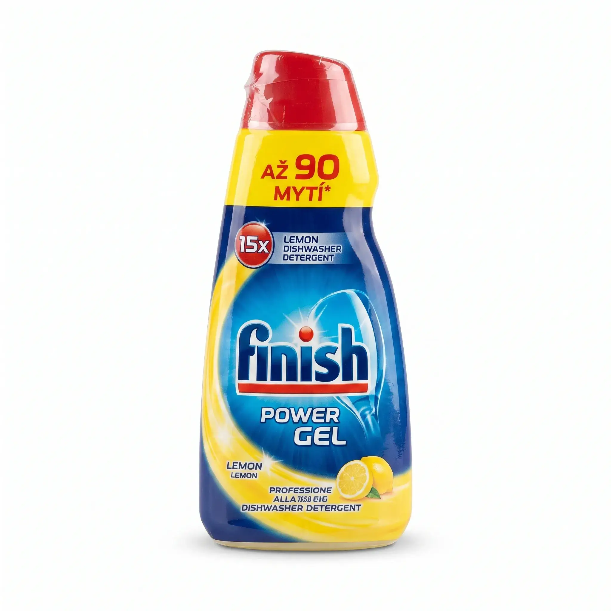 Finish Power Gel Lemon Dishwasher Detergent