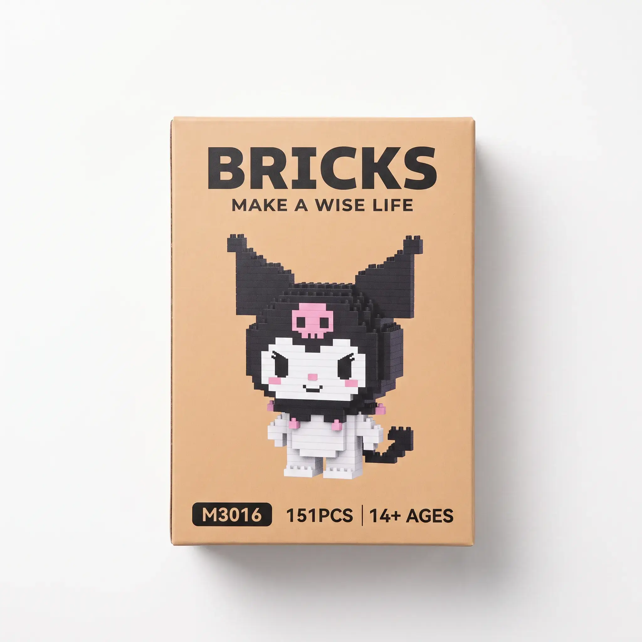 Bricks Kuromi Building Blocks Set - 151 Pieces