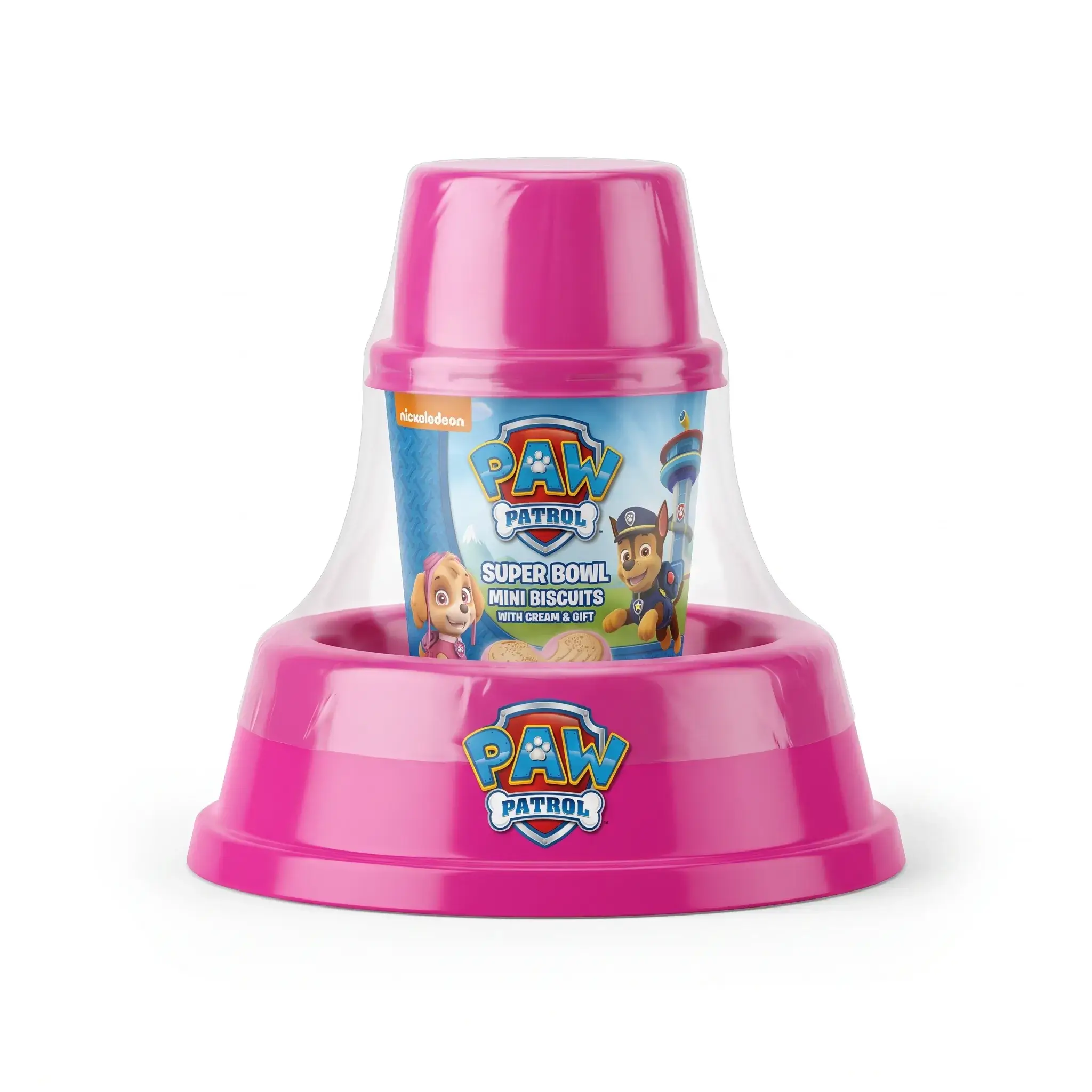 Kandiz Paw Patrol Super Bowl Mini Biscuits with Cream & Gift