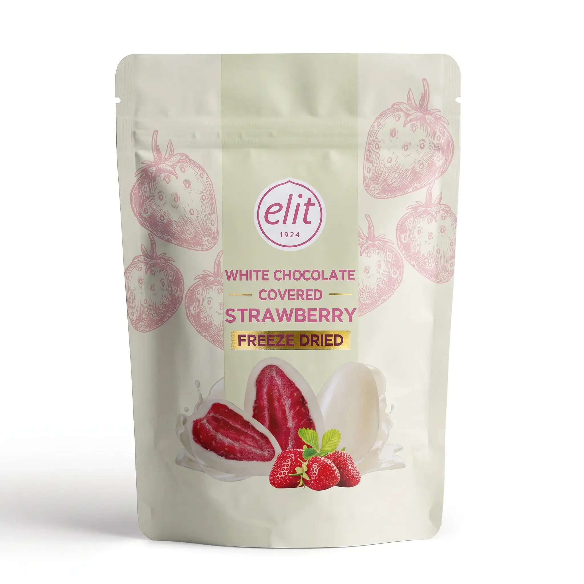 Elit White Chocolate Covered Strawberry (Freeze Dried)