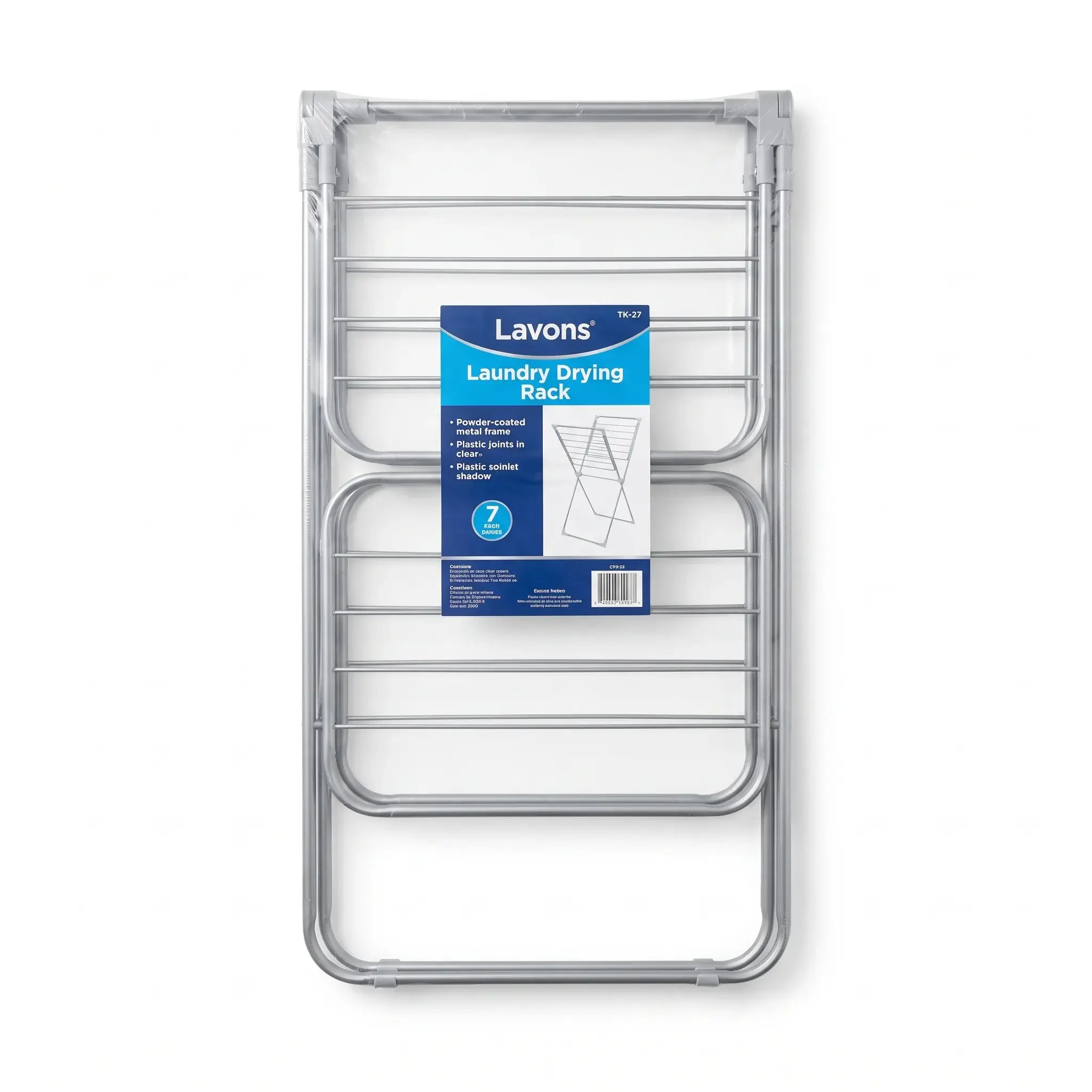 Lavons TK-27 Silver Laundry Drying Rack