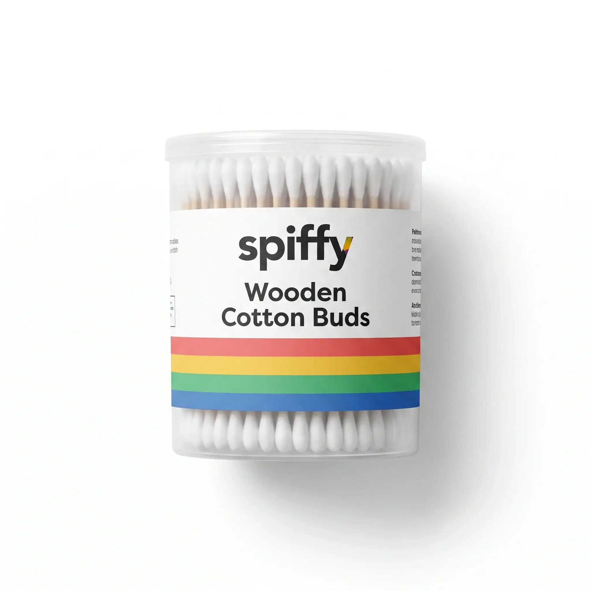 Spiffy Wooden Cotton Buds