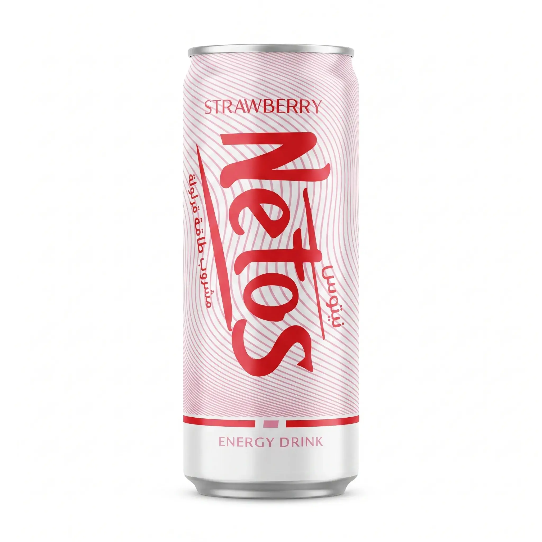 Netos Strawberry Energy Drink